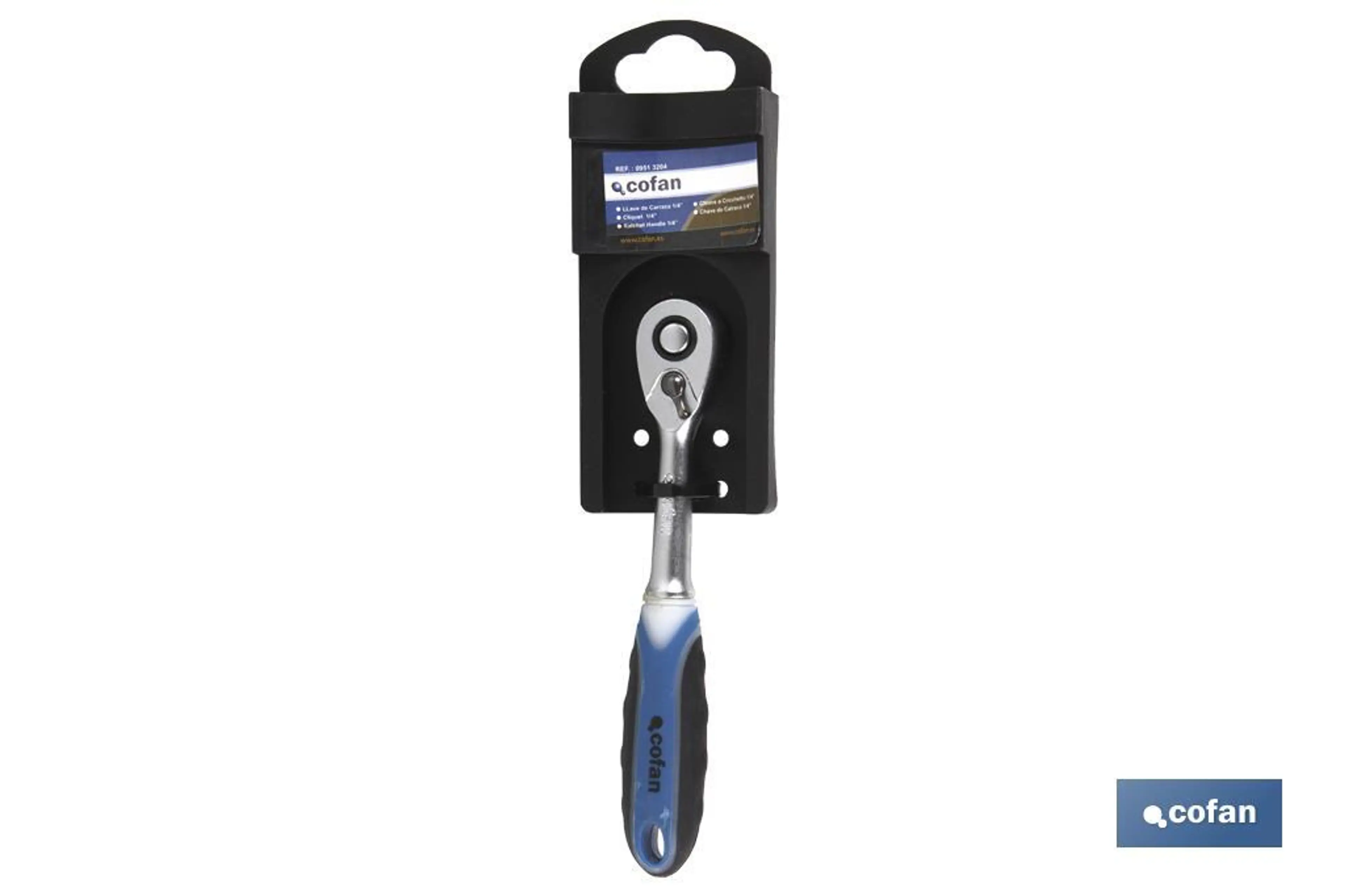 LLAVE DE CARRACA REVERSIBLE 1/4"