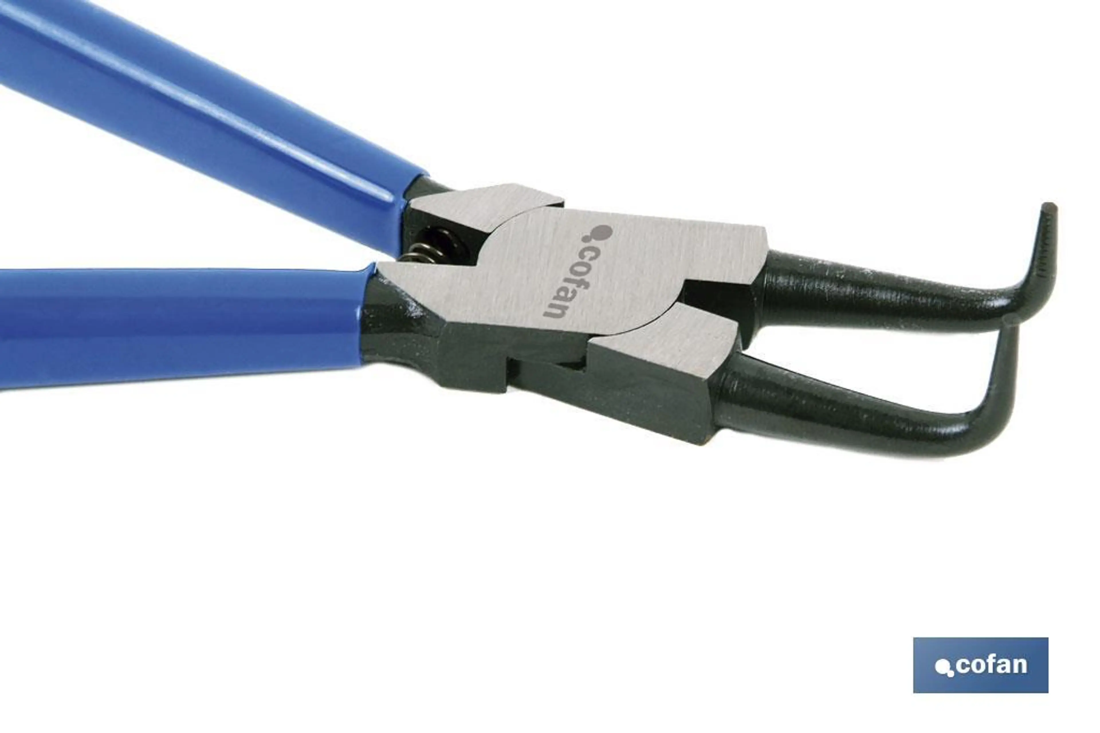 ALICATES CIRCLIP INTERIOR CURVO MED