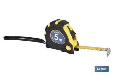 FLEXÓMETRO MAGNÉTICO 19MM X 5MTS