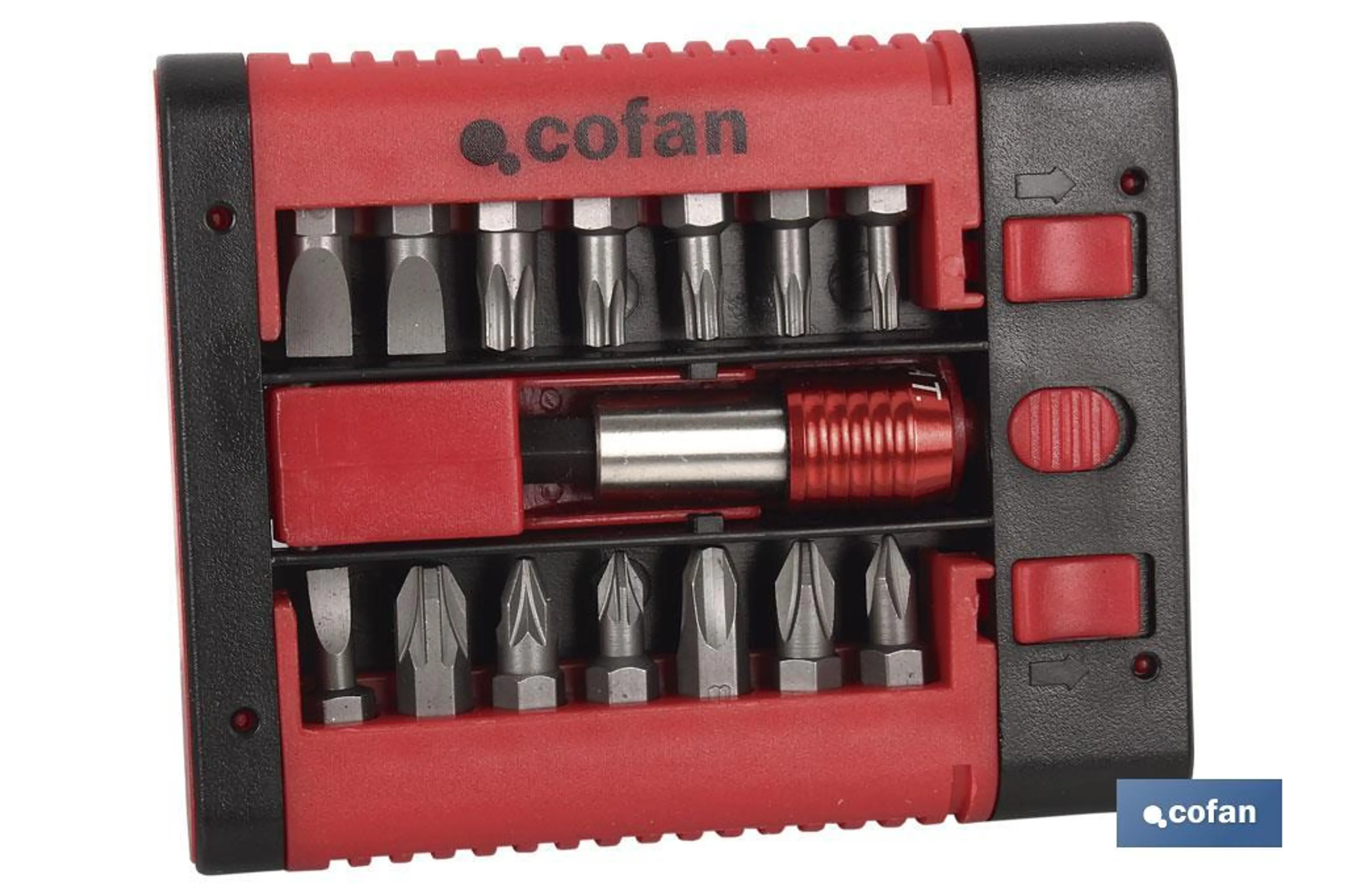 SET PUNTAS ADAPTADOR PH, PZ, TORX,